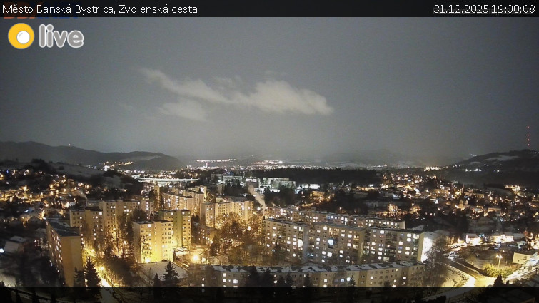 Město Banská Bystrica - Zvolenská cesta - 31.12.2025 v 19:00