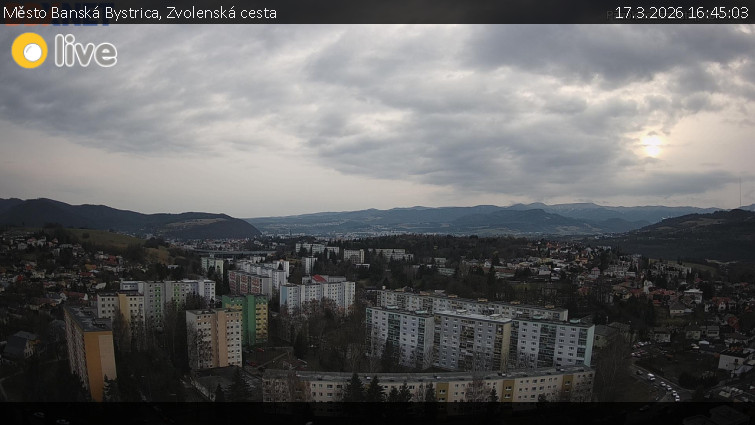 Město Banská Bystrica - Zvolenská cesta - 17.3.2026 v 16:45
