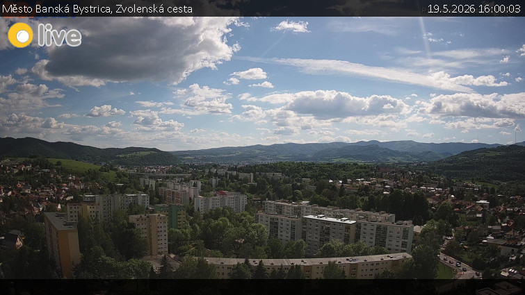 Město Banská Bystrica - Zvolenská cesta - 19.5.2026 v 16:00