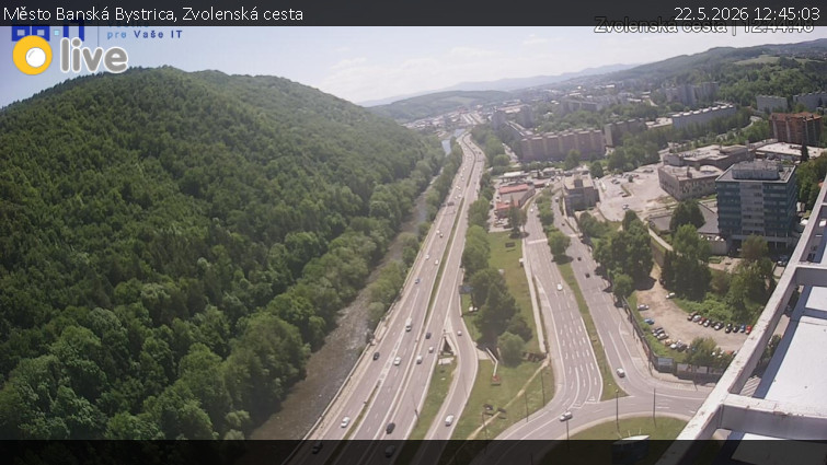Město Banská Bystrica - Zvolenská cesta - 22.5.2026 v 12:45