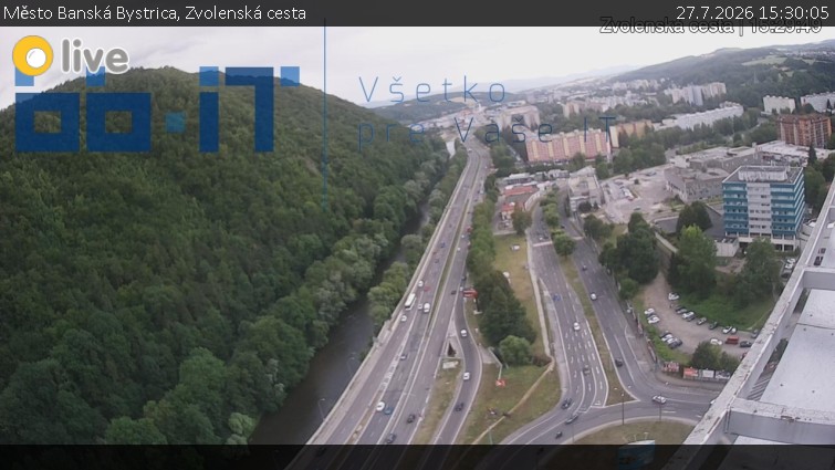 Město Banská Bystrica - Zvolenská cesta - 27.7.2026 v 15:30