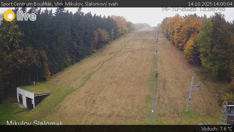 Sport Centrum Bouřňák - Vlek Mikulov, Slalomový svah - 14.10.2025 v 14:00 Sport Centrum Bouřňák - Vlek Mikulov, Slalomový svah - 14.10.2025 v 14:00