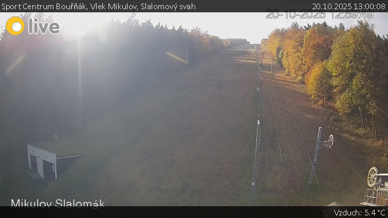 Sport Centrum Bouřňák - Vlek Mikulov, Slalomový svah - 20.10.2025 v 13:00 Sport Centrum Bouřňák - Vlek Mikulov, Slalomový svah - 20.10.2025 v 13:00