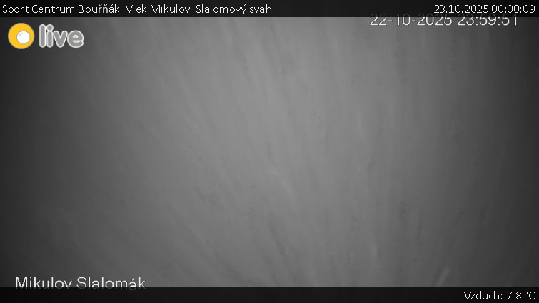 Sport Centrum Bouřňák - Vlek Mikulov, Slalomový svah - 23.10.2025 v 00:00