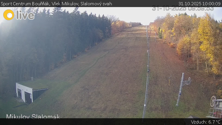 Sport Centrum Bouřňák - Vlek Mikulov, Slalomový svah - 31.10.2025 v 10:00 Sport Centrum Bouřňák - Vlek Mikulov, Slalomový svah - 31.10.2025 v 10:00