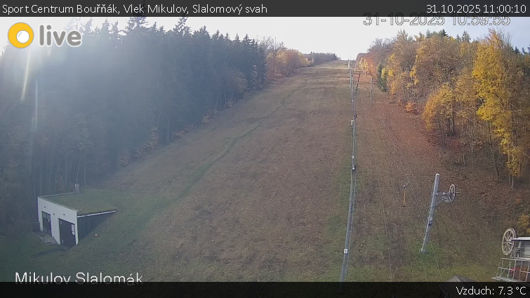 Sport Centrum Bouřňák - Vlek Mikulov, Slalomový svah - 31.10.2025 v 11:00 Sport Centrum Bouřňák - Vlek Mikulov, Slalomový svah - 31.10.2025 v 11:00