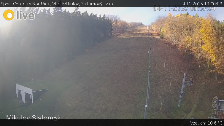 Sport Centrum Bouřňák - Vlek Mikulov, Slalomový svah - 4.11.2025 v 10:00