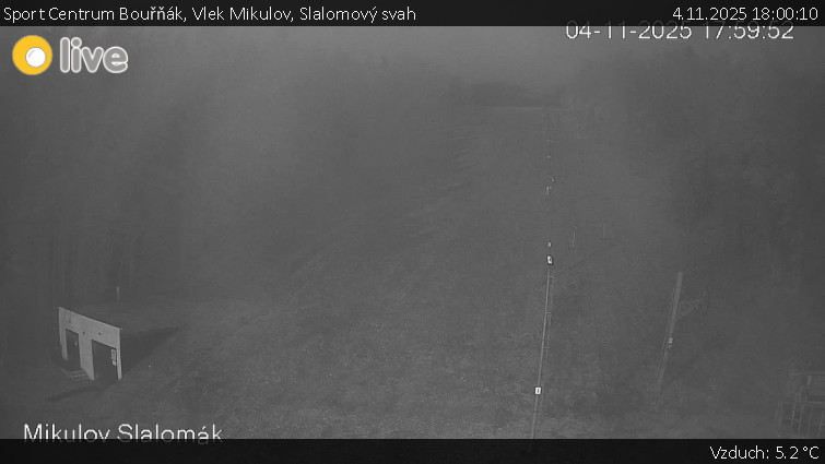 Sport Centrum Bouřňák - Vlek Mikulov, Slalomový svah - 4.11.2025 v 18:00