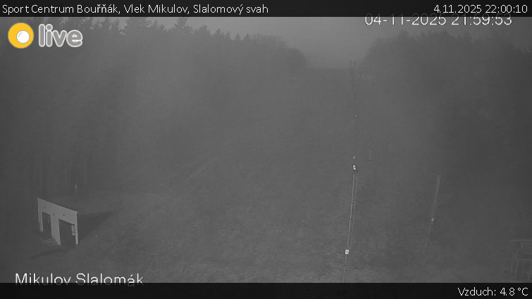 Sport Centrum Bouřňák - Vlek Mikulov, Slalomový svah - 4.11.2025 v 22:00