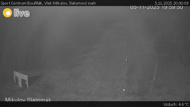 Sport Centrum Bouřňák - Vlek Mikulov, Slalomový svah - 5.11.2025 v 20:00