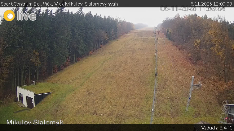 Sport Centrum Bouřňák - Vlek Mikulov, Slalomový svah - 6.11.2025 v 12:00
