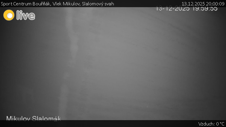 Sport Centrum Bouřňák - Vlek Mikulov, Slalomový svah - 13.12.2025 v 20:00