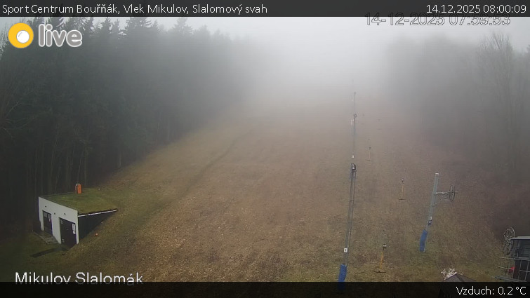 Sport Centrum Bouřňák - Vlek Mikulov, Slalomový svah - 14.12.2025 v 08:00