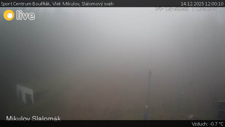 Sport Centrum Bouřňák - Vlek Mikulov, Slalomový svah - 14.12.2025 v 12:00