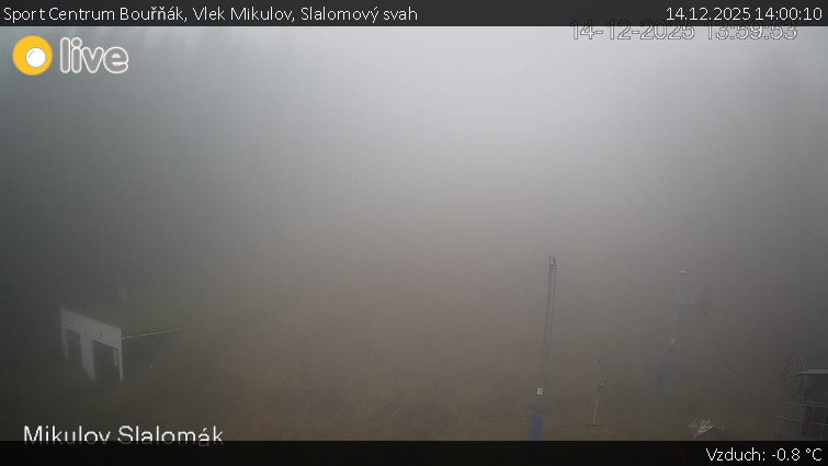 Sport Centrum Bouřňák - Vlek Mikulov, Slalomový svah - 14.12.2025 v 14:00