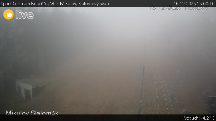 Sport Centrum Bouřňák - Vlek Mikulov, Slalomový svah - 16.12.2025 v 15:00