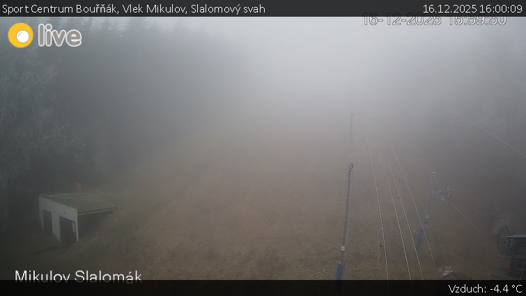 Sport Centrum Bouřňák - Vlek Mikulov, Slalomový svah - 16.12.2025 v 16:00