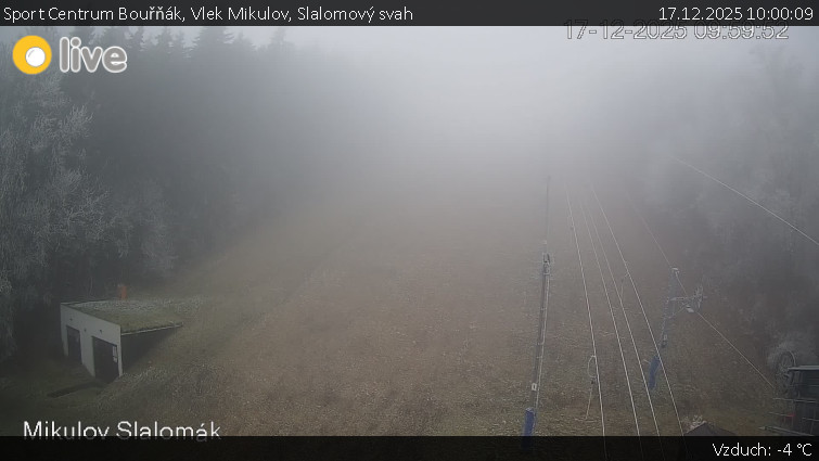 Sport Centrum Bouřňák - Vlek Mikulov, Slalomový svah - 17.12.2025 v 10:00