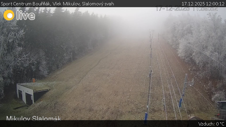 Sport Centrum Bouřňák - Vlek Mikulov, Slalomový svah - 17.12.2025 v 12:00