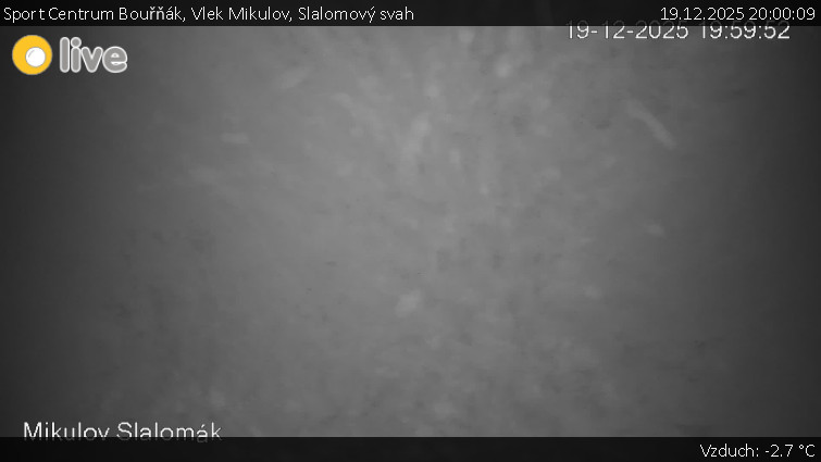 Sport Centrum Bouřňák - Vlek Mikulov, Slalomový svah - 19.12.2025 v 20:00