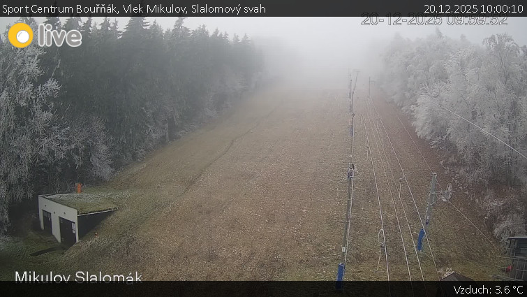 Sport Centrum Bouřňák - Vlek Mikulov, Slalomový svah - 20.12.2025 v 10:00