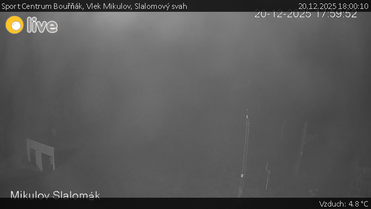 Sport Centrum Bouřňák - Vlek Mikulov, Slalomový svah - 20.12.2025 v 18:00