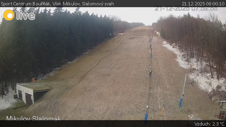 Sport Centrum Bouřňák - Vlek Mikulov, Slalomový svah - 21.12.2025 v 08:00