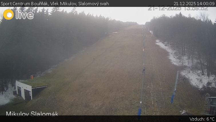 Sport Centrum Bouřňák - Vlek Mikulov, Slalomový svah - 21.12.2025 v 14:00