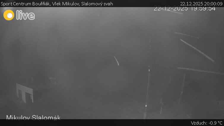 Sport Centrum Bouřňák - Vlek Mikulov, Slalomový svah - 22.12.2025 v 20:00
