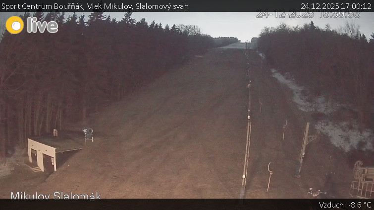 Sport Centrum Bouřňák - Vlek Mikulov, Slalomový svah - 24.12.2025 v 17:00