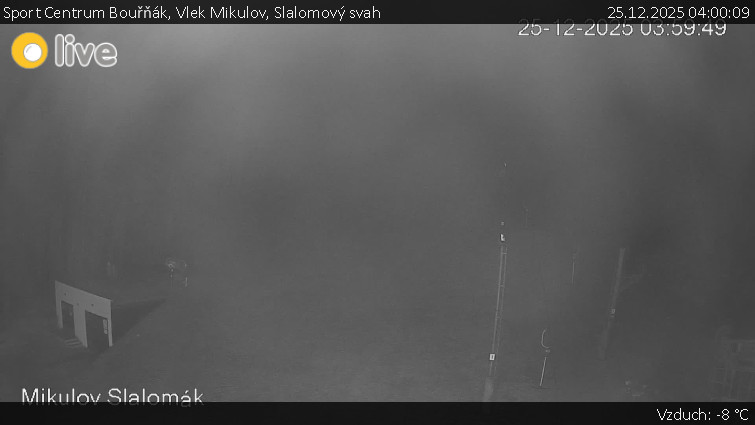 Sport Centrum Bouřňák - Vlek Mikulov, Slalomový svah - 25.12.2025 v 04:00