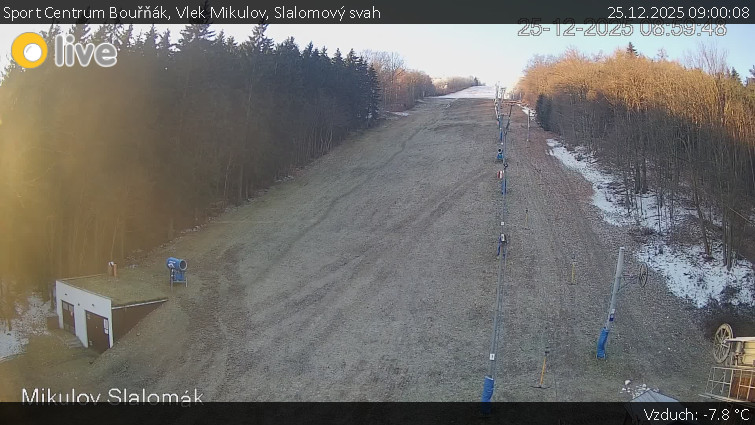 Sport Centrum Bouřňák - Vlek Mikulov, Slalomový svah - 25.12.2025 v 09:00