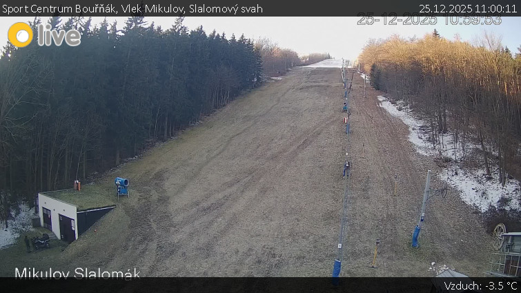 Sport Centrum Bouřňák - Vlek Mikulov, Slalomový svah - 25.12.2025 v 11:00