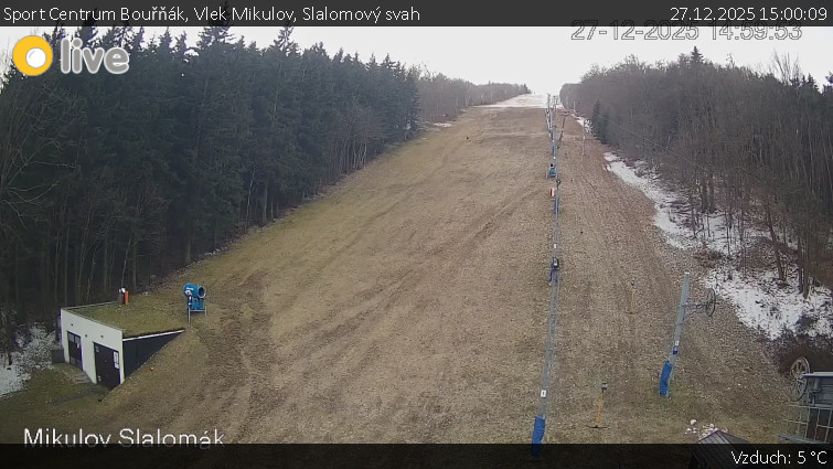 Sport Centrum Bouřňák - Vlek Mikulov, Slalomový svah - 27.12.2025 v 15:00