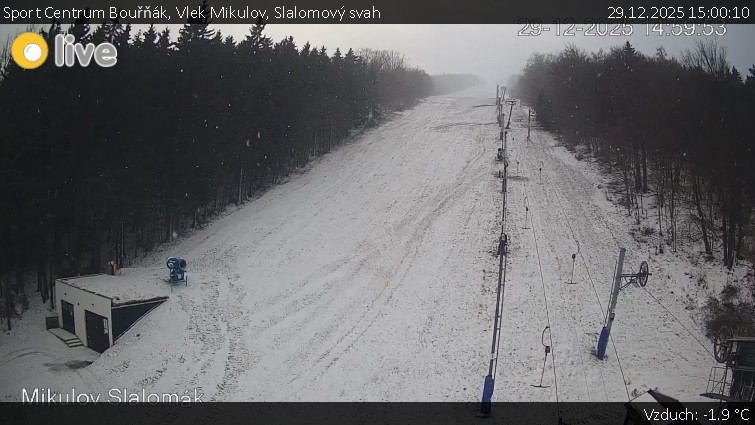 Sport Centrum Bouřňák - Vlek Mikulov, Slalomový svah - 29.12.2025 v 15:00