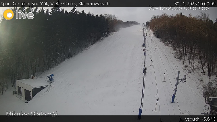 Sport Centrum Bouřňák - Vlek Mikulov, Slalomový svah - 30.12.2025 v 10:00