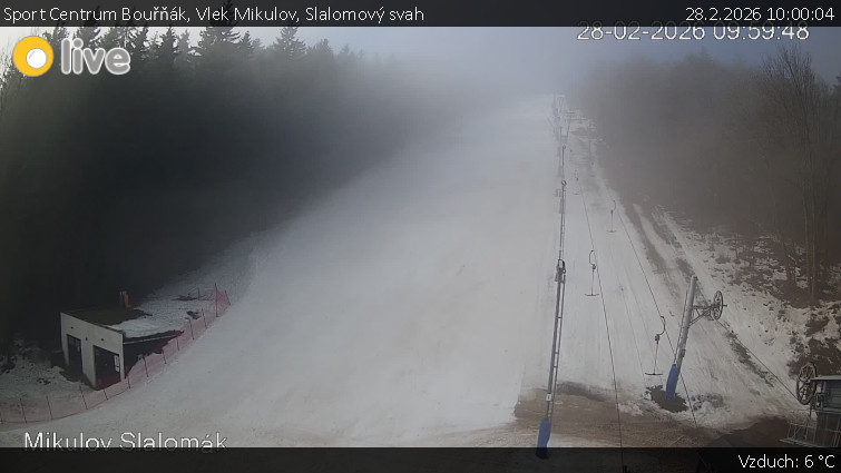 Sport Centrum Bouřňák - Vlek Mikulov, Slalomový svah - 28.2.2026 v 10:00