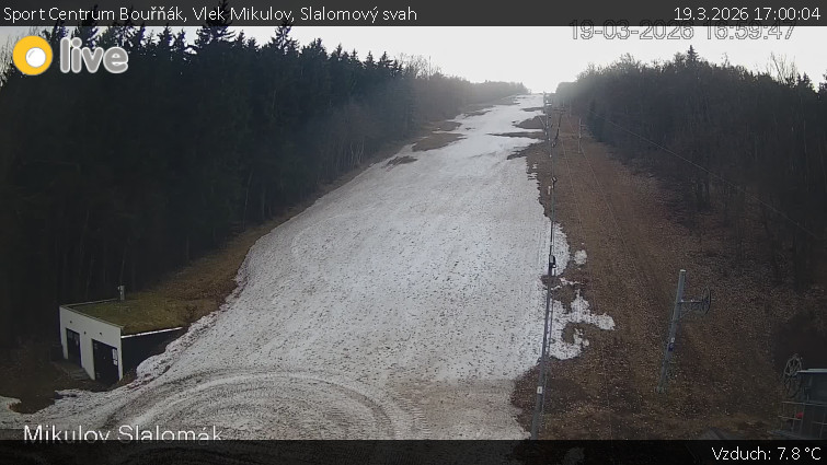 Sport Centrum Bouřňák - Vlek Mikulov, Slalomový svah - 19.3.2026 v 17:00