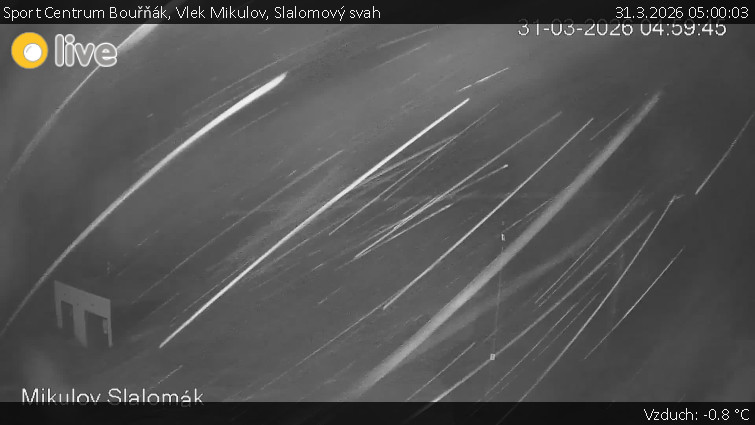 Sport Centrum Bouřňák - Vlek Mikulov, Slalomový svah - 31.3.2026 v 05:00