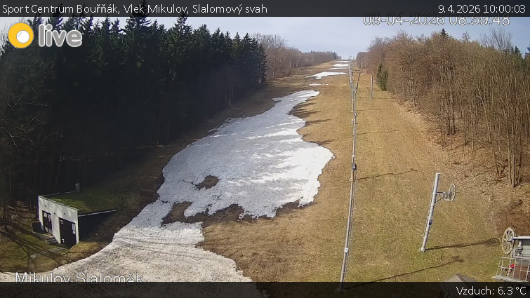 Sport Centrum Bouřňák - Vlek Mikulov, Slalomový svah - 9.4.2026 v 10:00