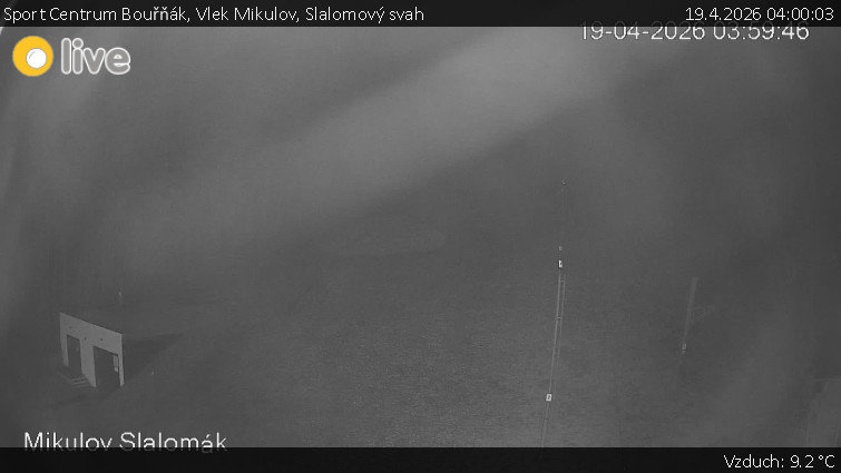Sport Centrum Bouřňák - Vlek Mikulov, Slalomový svah - 19.4.2026 v 04:00