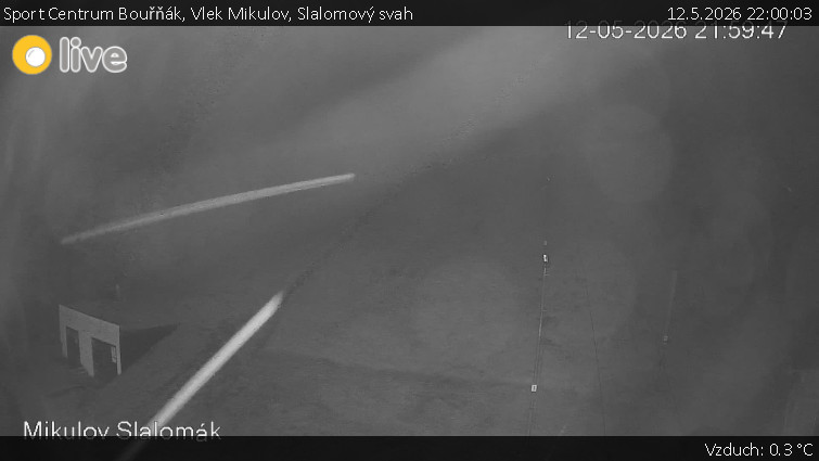 Sport Centrum Bouřňák - Vlek Mikulov, Slalomový svah - 12.5.2026 v 22:00
