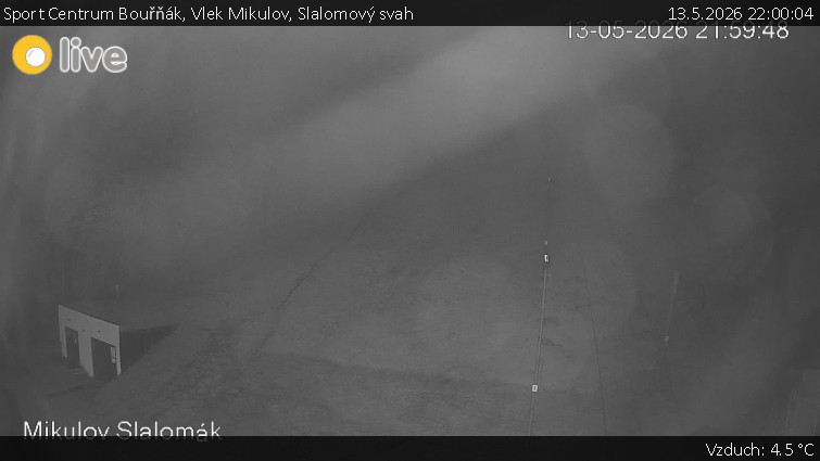 Sport Centrum Bouřňák - Vlek Mikulov, Slalomový svah - 13.5.2026 v 22:00