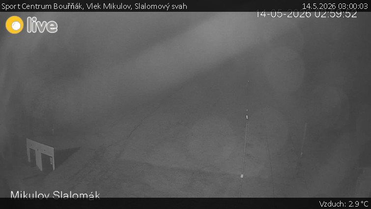 Sport Centrum Bouřňák - Vlek Mikulov, Slalomový svah - 14.5.2026 v 03:00