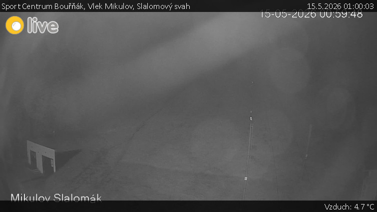 Sport Centrum Bouřňák - Vlek Mikulov, Slalomový svah - 15.5.2026 v 01:00
