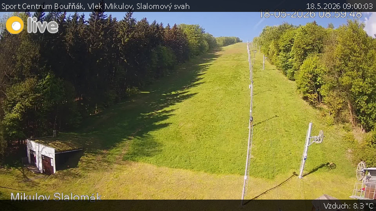 Sport Centrum Bouřňák - Vlek Mikulov, Slalomový svah - 18.5.2026 v 09:00