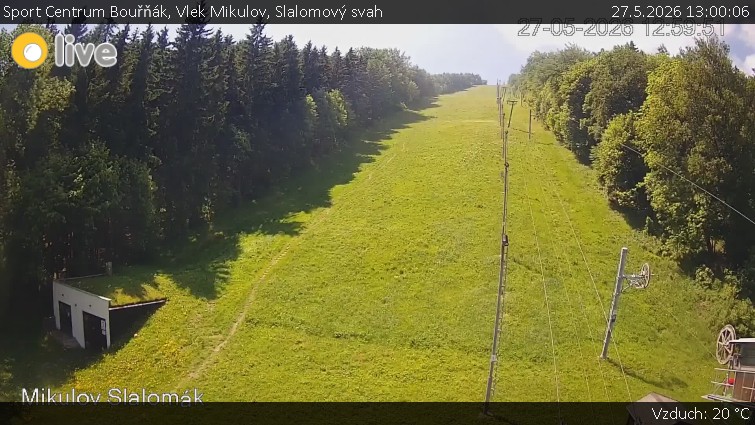Sport Centrum Bouřňák - Vlek Mikulov, Slalomový svah - 27.5.2026 v 13:00