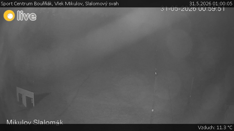 Sport Centrum Bouřňák - Vlek Mikulov, Slalomový svah - 31.5.2026 v 01:00
