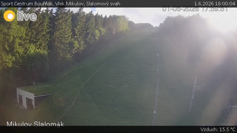 Sport Centrum Bouřňák - Vlek Mikulov, Slalomový svah - 1.6.2026 v 18:00