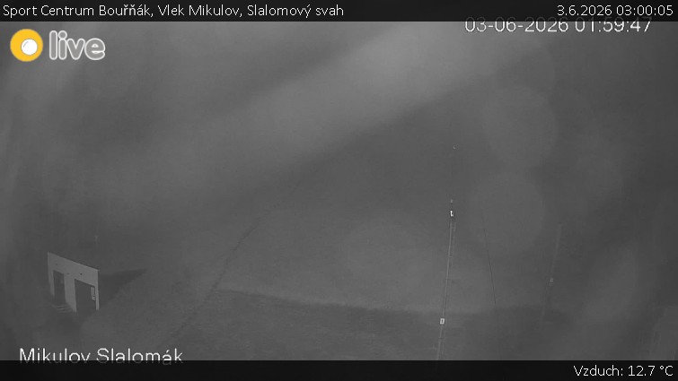 Sport Centrum Bouřňák - Vlek Mikulov, Slalomový svah - 3.6.2026 v 03:00